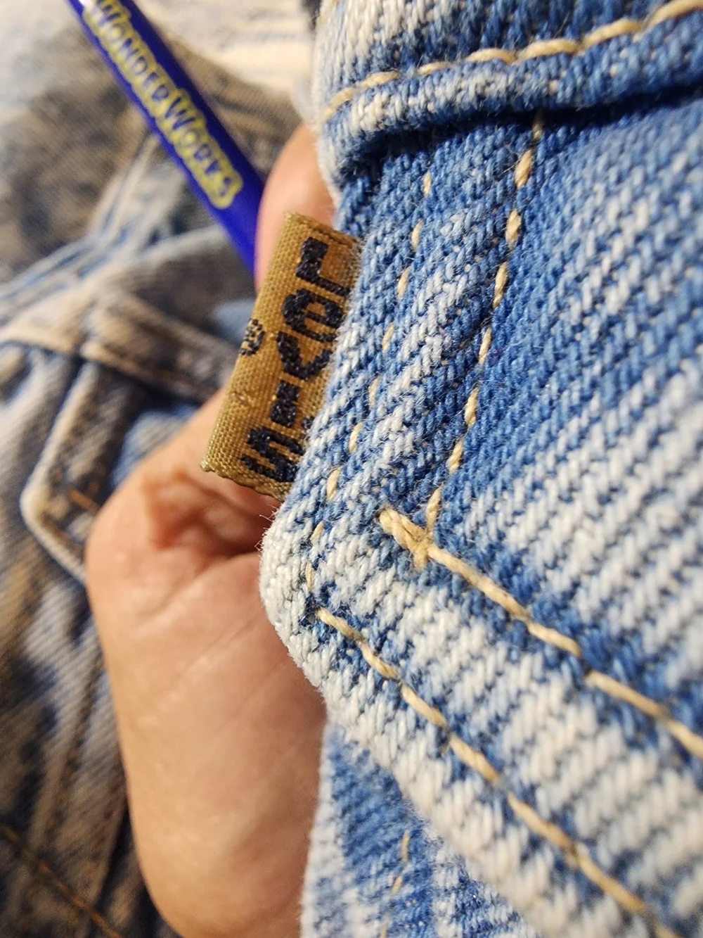 Kids' Vintage Levi's Light Acid-Wash Jean Jacket